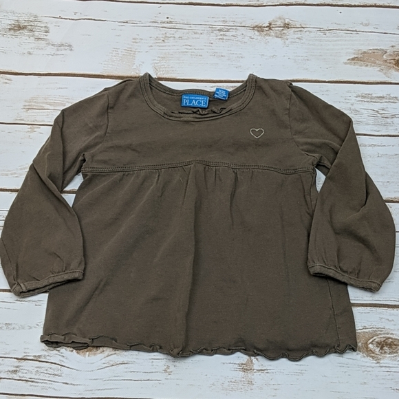 The Children's Place Brown Shirt 24 Months - Picture 1 of 3